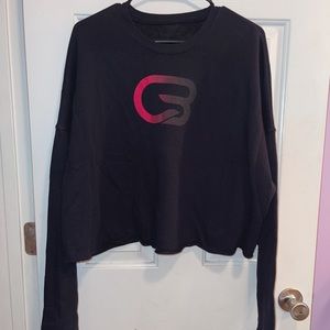 CYCLEBAR LOGO CROPPED SWEATSHIRT